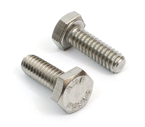 1/4″-20 X 1-1/4″ Ruostumattomasta teräksestä valmistetut kuusiokolopultit, (100 kpl) 18-8 (304) RST, Valitse koko ja määrä  |   Pultit Kiinnittimet Pultit