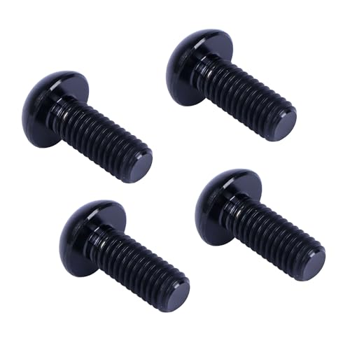 4 kpl titaanista valmistettua M5 x 12 mm T25 Torx-päällysteistä pulttia (musta)  |   Pultit Kiinnittimet Pultit