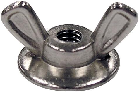 Ryhmän 831491 Xl Pesukone Wing Nut 1/4-20 (1 Pakkaus 100 kpl)  |   Pähkinät Kiinnittimet Pähkinät